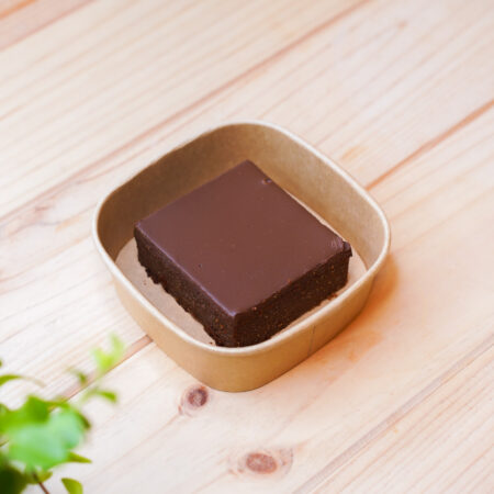 Brownie de Batata Doce com Cacau e Cobertura