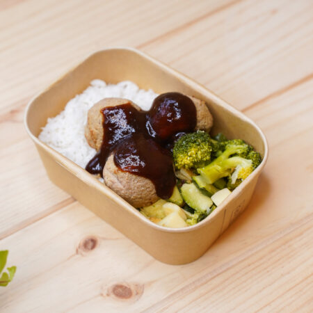 Bolinhas de Atum e Cebola Caramelizada com Molho Teriyaki