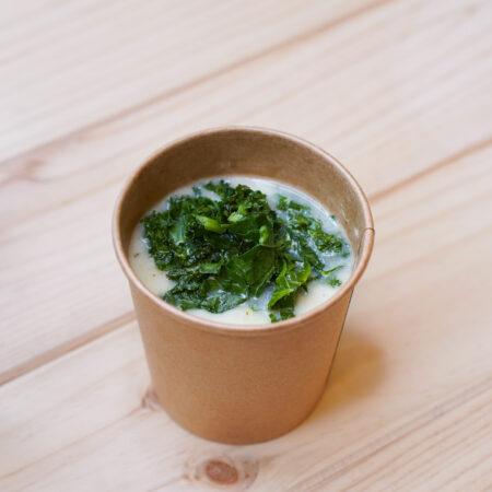 Creme de Couve Flor, Curgete e Kale
