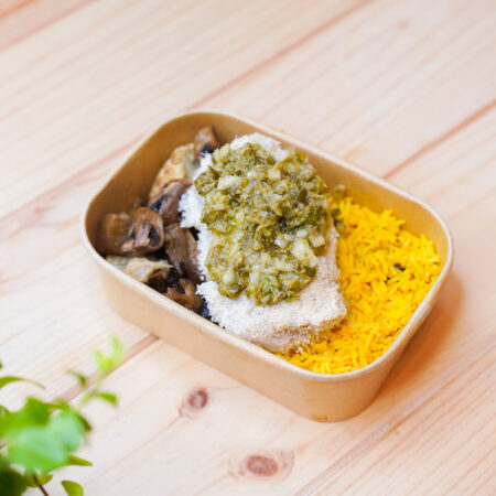 [A LA CARTE] - Pescada Dourada com Picatta de Salsa, Alcaparras e Limão